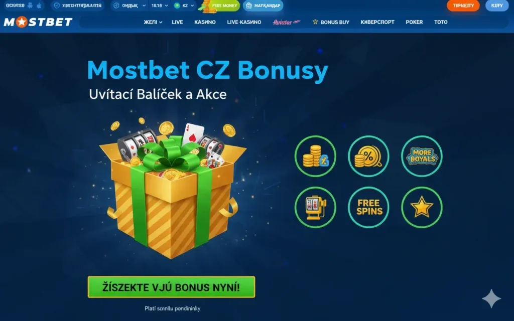 Bonusy a Promo Akce v Mostbet CZ
